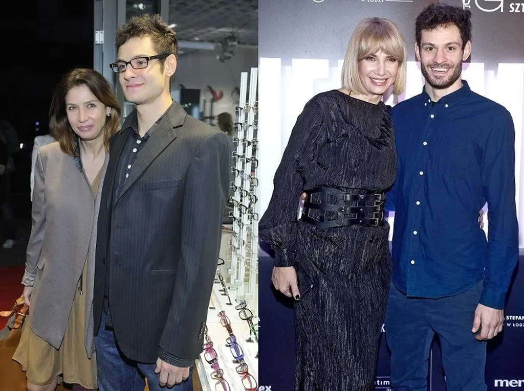 Grażyna Wolszczak i Filip Sikora. 2011 i 2021 rok