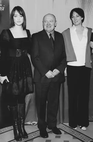 Maciej Damięcki z żoną Joanną i córką Matyldą