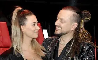 Sandra Kubicka i Aleksander Milwiw-Baron