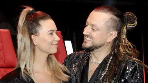 Sandra Kubicka i Aleksander Milwiw-Baron