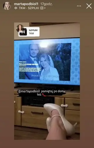 Fanki wysyłają do Marty Podbioł zdjęcia w szpilkach