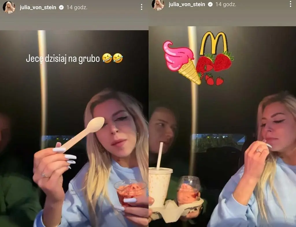 Julia von Stein mówi, czy jest w ciąży