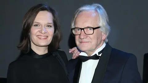 Maria Seweryn z tatą Andrzejem Sewerynem