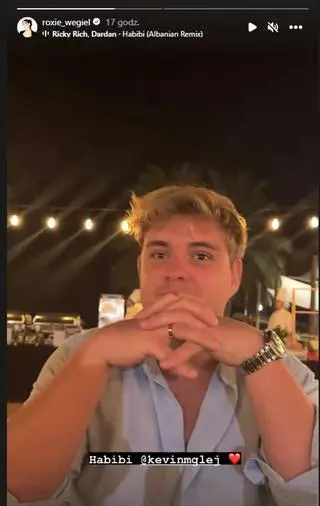 Kevin Mglej z obrączką