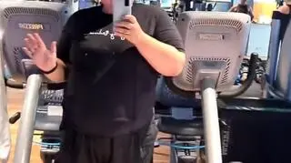 Dominika Gwit ćwiczy na siłowni