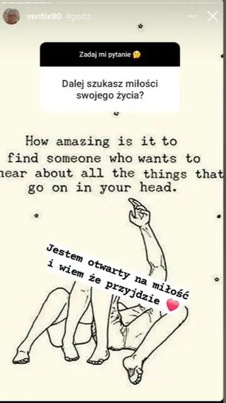 Krzysztof ze "ŚOPW" o miłości