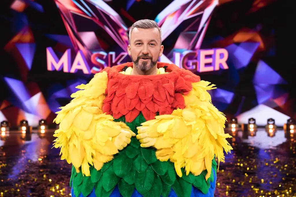 Krzysztof Skórzyński w "Mask Singer"