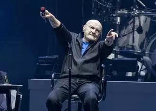 Phil Collins podczas ostatniego koncertu w 2022 roku