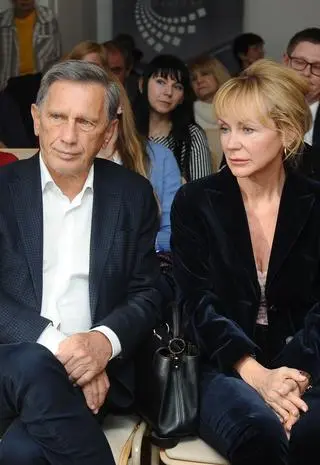 Jan Englert i Beata Ścibakówna