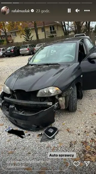 Rafał Maślak przeżył chwile grozy