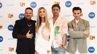 Joanna Krupa zabrała córkę na konferencję prasową "Top Model". Asha skradła show