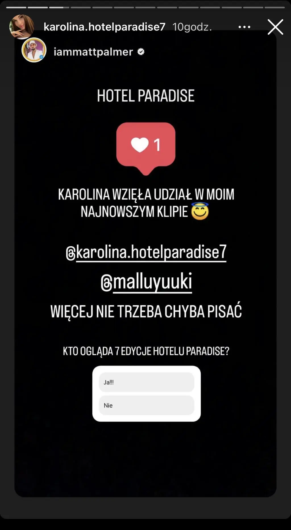 "Hotel Paradise". Mateusz Szek z 1. sezonu zdradził, co łączy go z Karoliną Majewską
