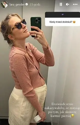 Lara Gessler zdradza, kiedy trzecie dziecko