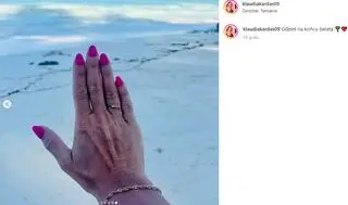 Klaudia Kardas pokazała pierścionek