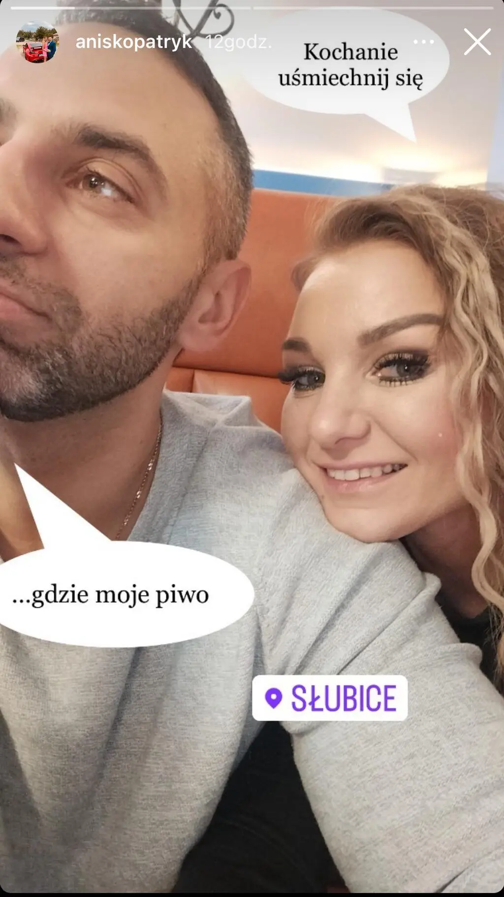 Patryk Aniśko ze "ŚOPW" z Beatą