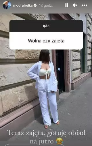 Oliwia Ciesiółka o swoim statusie w związku