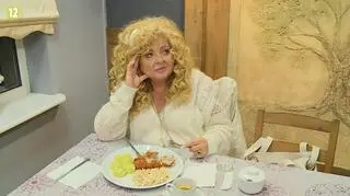 Magda Gessler w restauracji "Calabria" w Olsztynie