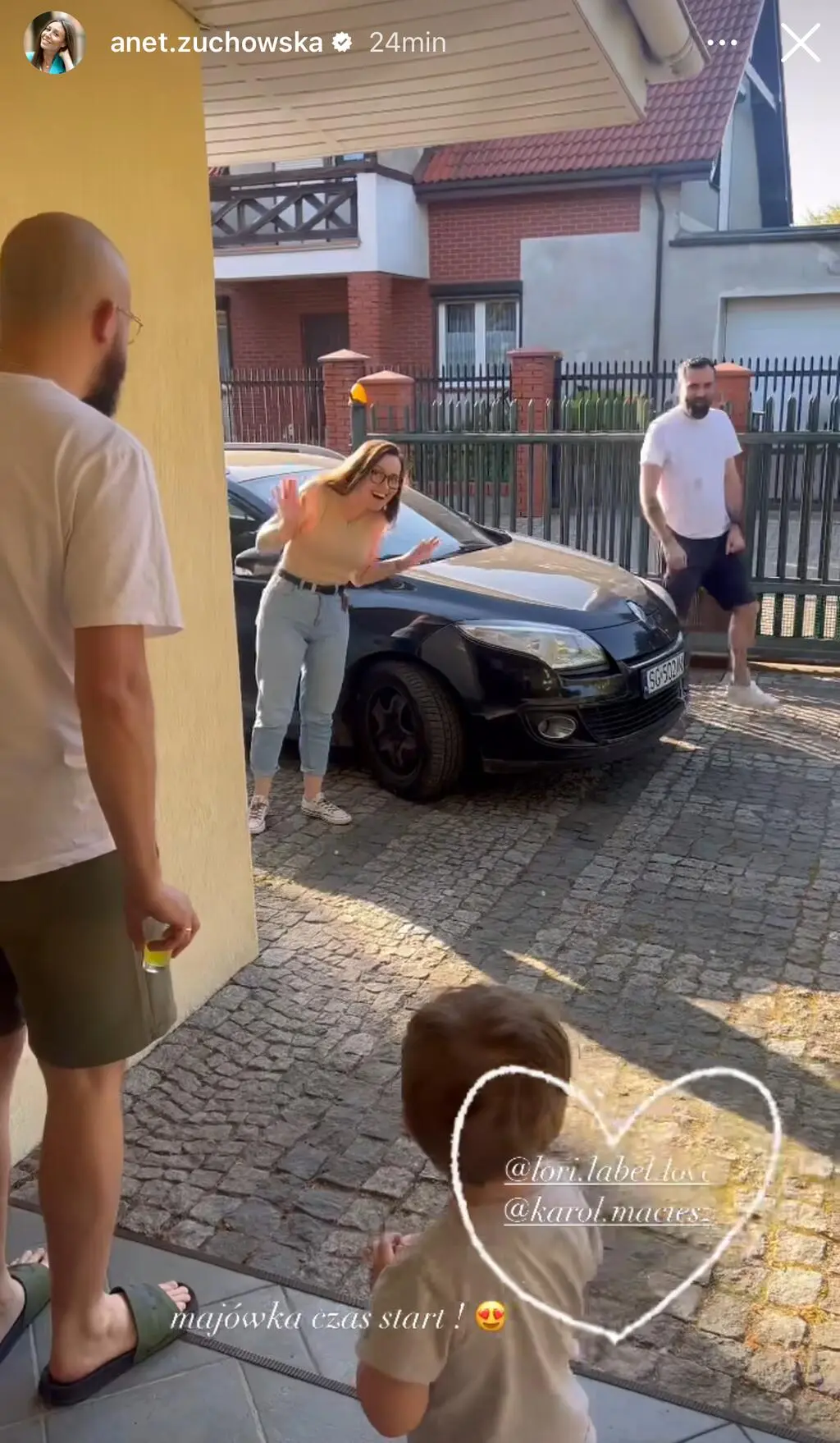 Aneta i Robert ze "ŚOPW" pokazali, kto ich odwiedził w nowym domu