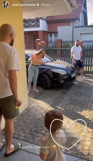 Aneta i Robert ze "ŚOPW" pokazali, kto ich odwiedził w nowym domu