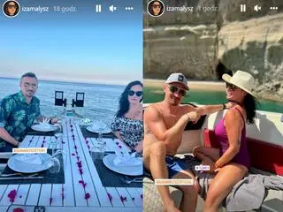 Iza Małysz pokazała wyczyn męża na wakacjach