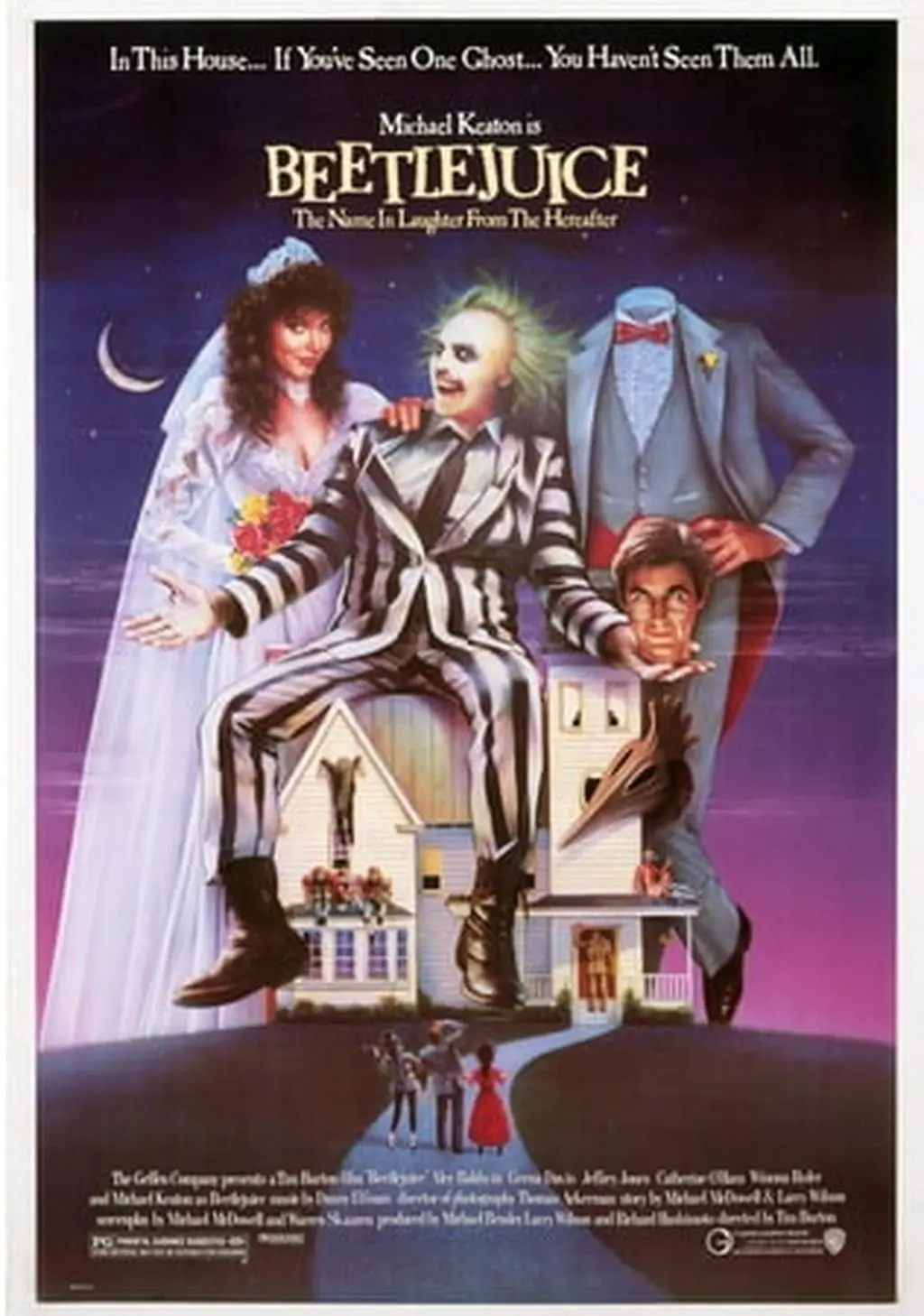 Film "Sok z żuka" (ang. "Beetlejuice")