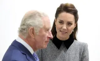 Król Karol III i księżna Kate