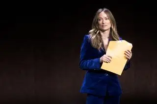 Olivia Wilde otrzymała list na scenie