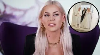 Julia von Stein zjawiła się w salonie sukien ślubnych. Nie obyło się sprzeczki