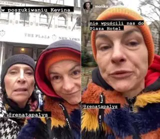 Renata Pałys i Monika Dawidziuk postanowiły odwiedzić słynny hotel The Plaza
