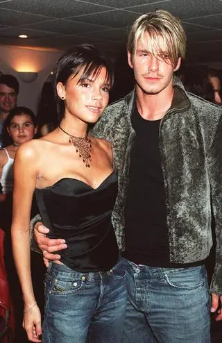 Victoria Beckham, David Beckham. 1999 rok