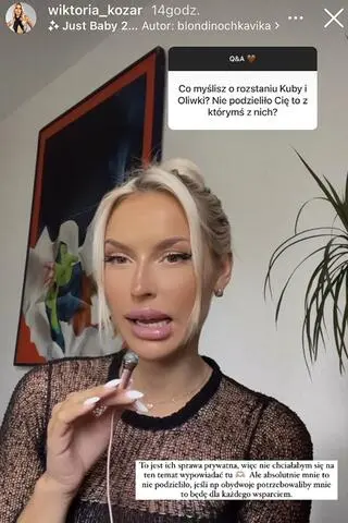 Wiktoria Kozar z "Hotelu Paradise" o rozstaniu Oliwii i Kuby