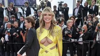 Heidi Klum eksponuje odsłonięte ciało w Cannes. Aniołek Victoria's Secret nadal zachwyca!