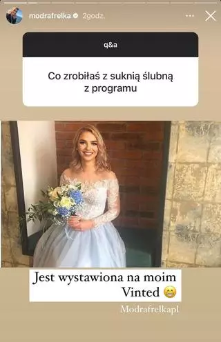 "Ślub od pierwszego wejrzenia" Oliwia Ciesiółka