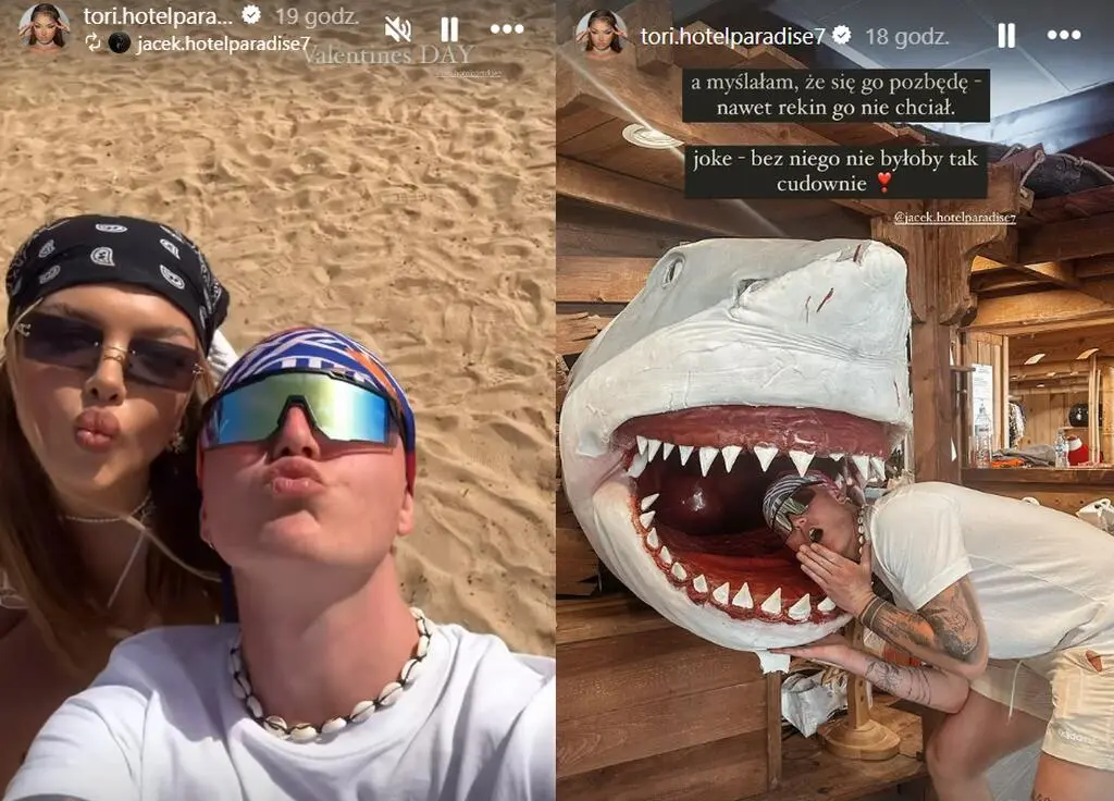 Tori i Jacek z "Hotelu Paradise"