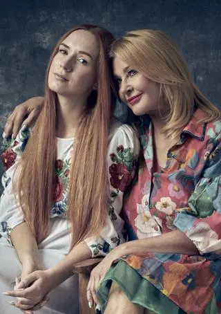 Majka Jeżowska na zdjęciu na aukcję charytatywną dla Ukrainy