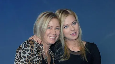 Małgorzata Potocka z córką Weroniką Ciechowską