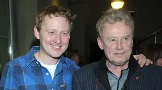 Rafał Olbrychski z ojcem Danielem Olbrychskim, 2012 rok