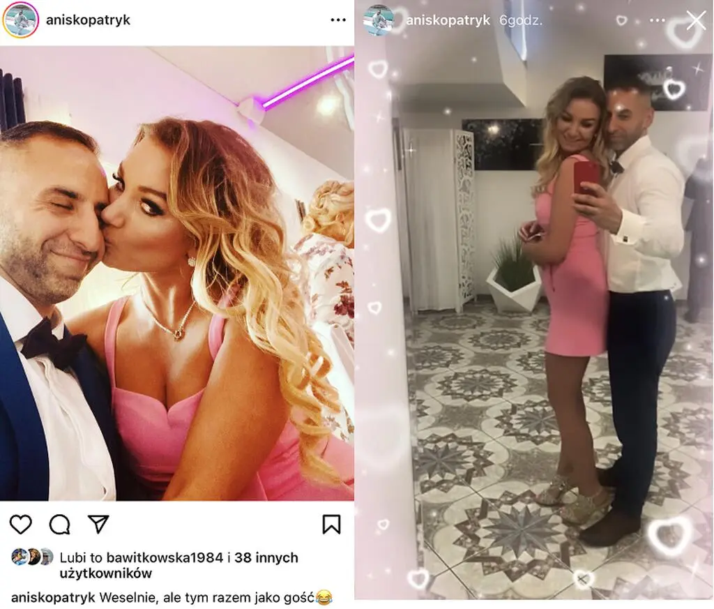 Patryk Aniśko z ukochaną