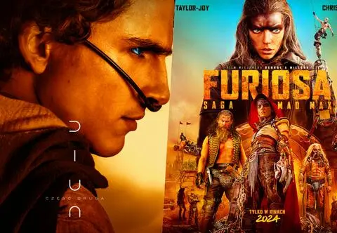 "Diuna 2", "Furiosa", "Joker 2". Najbardziej wyczekiwane premiery filmowe w 2024 roku