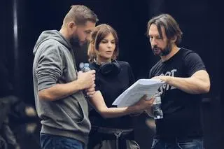 Renata Gabryjelska na planie 