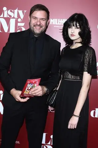 Tomasz Karolak z córką