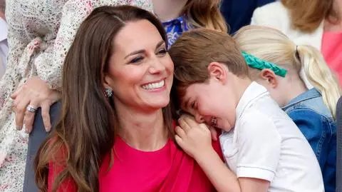 Księżna Kate i książę Louis