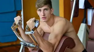 Michał Baryza z "Top Model" 