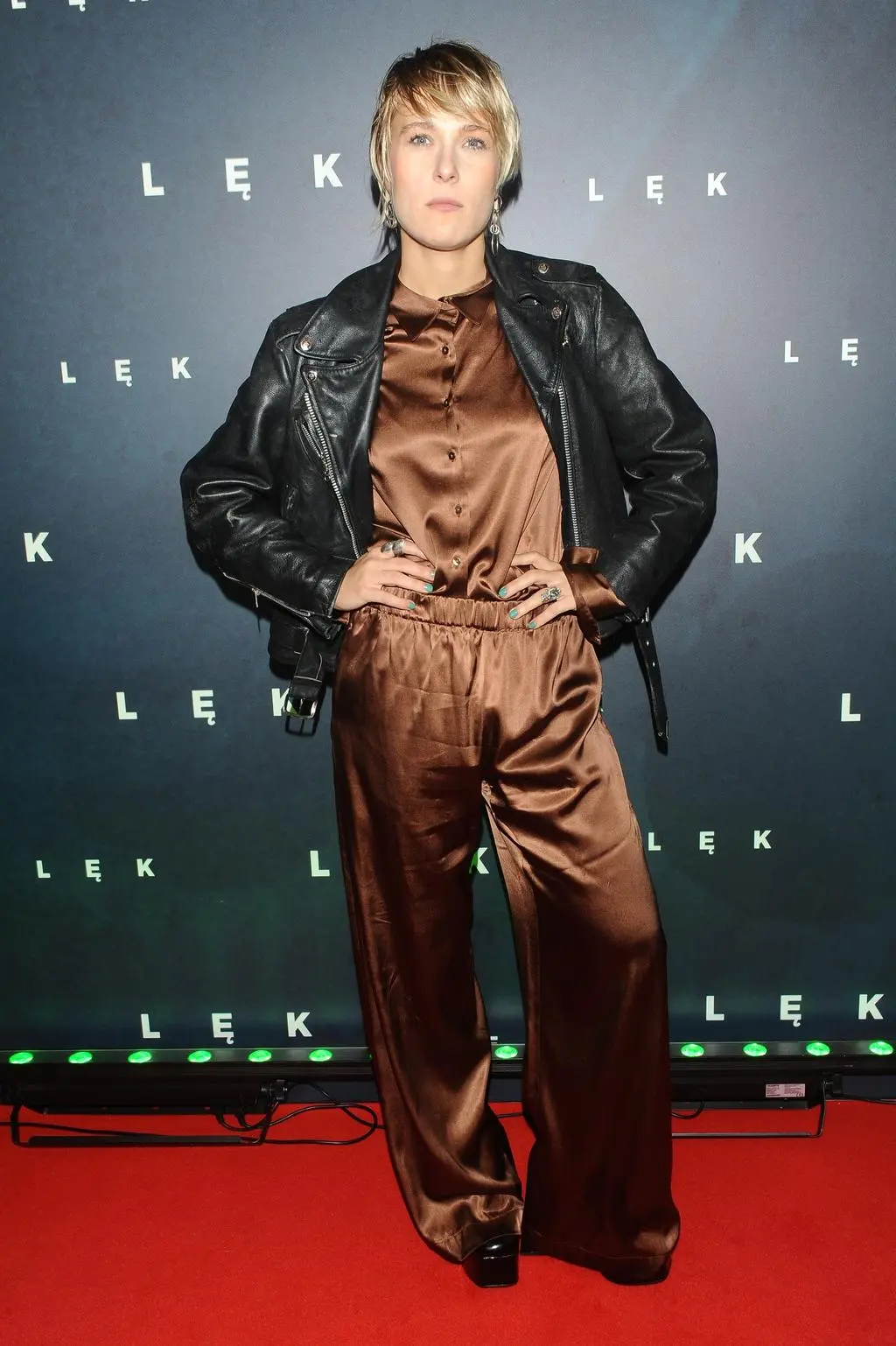 Gwiazdy na premierze filmu "Lęk": Lena Góra