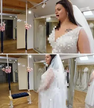 "Ślub od pierwszego wejrzenia". Agnieszka Łyczakowska pokazała suknię ślubną