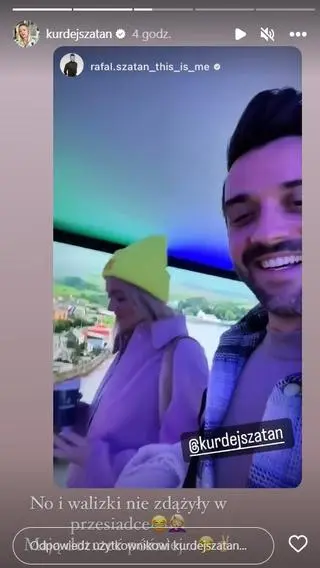 Barbara i Rafał Szatanowie polecieli do Irlandii wspierać WOŚP