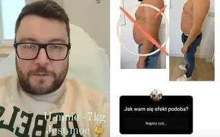 Wojciech Janik przeszedł metamorfozę. Pokazał brzuch