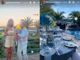 Patrycja Tuchlińska pokazała zdjęcia z roczku synka