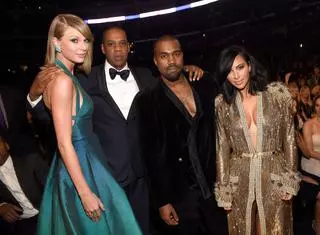 Taylor Swift, Jay-Z, Kanye West, Kim Kardashian