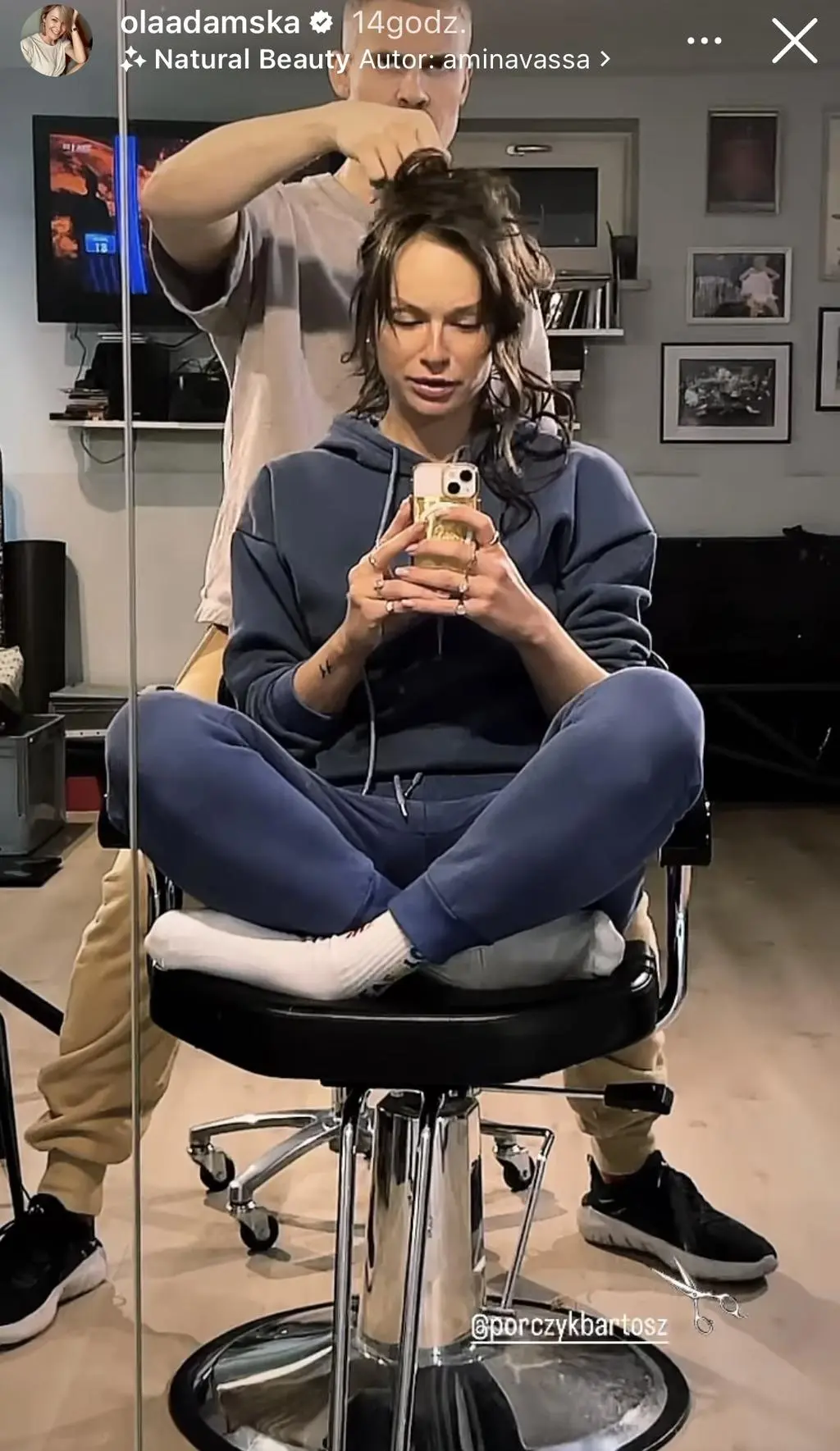 Aleksandra Adamska ścięła włosy